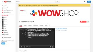 
                            3. CJ Wow Shop - YouTube