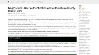 
                            4. ck :: NagVis with LDAP authentication and automatic read-only (guest ...