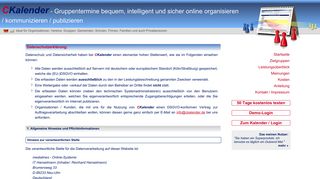 
                            4. CKalender - Gruppentermine bequem, intelligent und sicher online ...