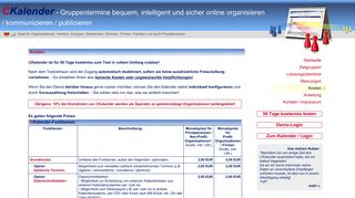 
                            11. CKalender - kostenlos zum Test