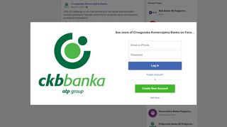 
                            9. CKB GO aplikacija je vrlo rado... - Crnogorska Komercijalna Banka ...