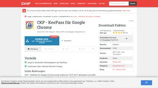 
                            13. CKP - KeePass für Google Chrome Download – kostenlos – CHIP