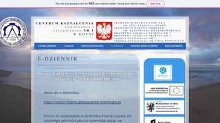 
                            3. CKZiU 1 Gdynia - Wix.com