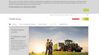 
                            6. CLAAS careers - Professionals | CLAAS Group -