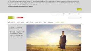 
                            8. CLAAS Group - Employment opportunities | CLAAS