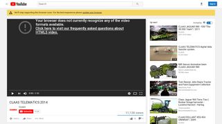 
                            2. CLAAS TELEMATICS 2014 - YouTube