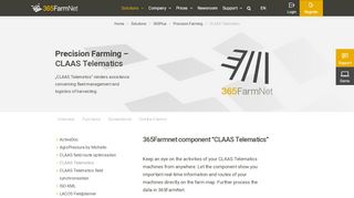 
                            3. CLAAS-Telematics - 365FarmNet