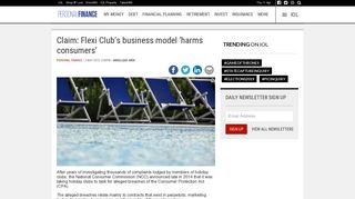 
                            8. Claim: Flexi Club's business model 'harms consumers' | IOL Personal ...