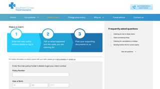 
                            3. Claim Online | Southern Cross Travel Insurance NZ