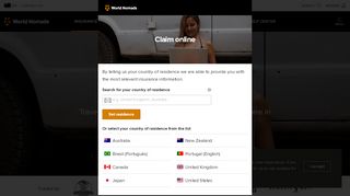 
                            4. Claim online with travel insurance - World Nomads