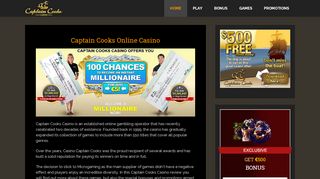 
                            4. Claim the Captain Cooks Casino €500 Bonus and Free Spins