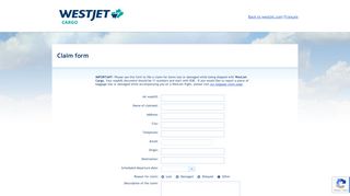 
                            4. Claim - WestJet Cargo