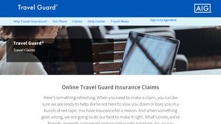 
                            8. Claims - AIG Travel Guard - Travel Insurance