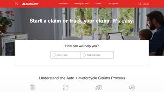 
                            1. Claims Center - File a Claim, Manage a Claim - State Farm