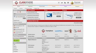 
                            7. :: ClanSphere :: Free OpenSource Clan CMS :: - Comparison [German ...