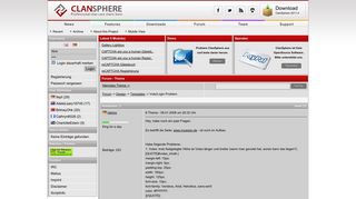 
                            11. :: ClanSphere :: Free OpenSource Clan CMS :: - Forum - Vote/Login ...