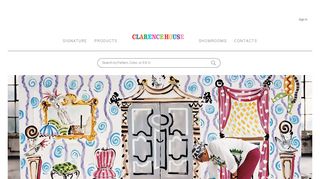 
                            12. Clarence House: Fabric, Wallpaper
