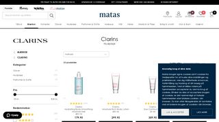 
                            8. Clarins - Hudpleje - Matas Webshop