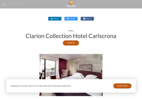 
                            9. Clarion Collection Hotel Carlscrona - Winn Hotel Group AB