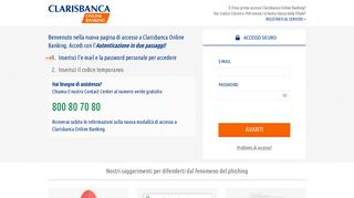 
                            1. Claris Banca Online Banking - Clarisbanca: il servizio di online ...