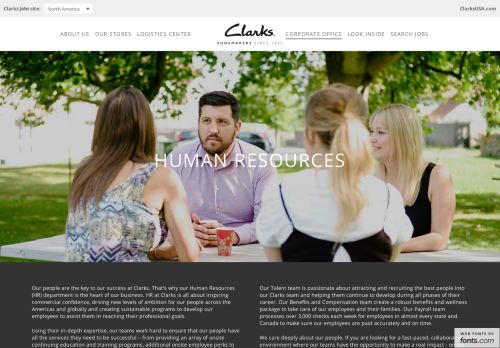 
                            3. Clarks Jobs :: Human Resources