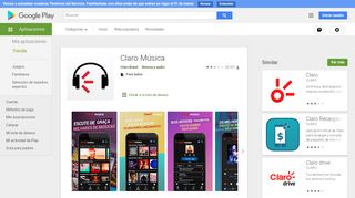 
                            7. Claro Música - Aplicaciones en Google Play