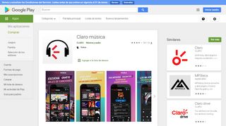 
                            8. Claro Música - Apps en Google Play