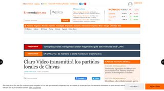 
                            9. Claro Video transmitirá los partidos locales de Chivas - economiahoy.mx
