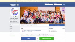 
                            12. Clase del Idioma Coreano-Ceid UNCP/KOICA - Home | Facebook