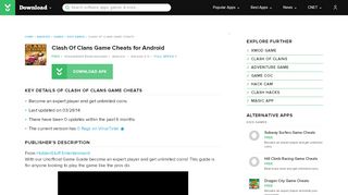 
                            1. Clash Of Clans Game Cheats for Android - Free download and ...