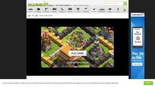 
                            8. Clash of Clans Online - Free Online Action games - Bgames.com