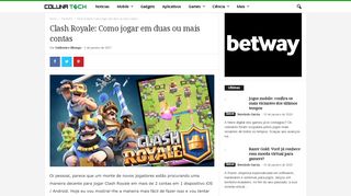 
                            12. Clash Royale: Como jogar em duas ou mais contas - Coluna Tech