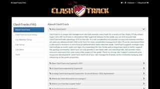 
                            11. ClashTracks FAQ - ClashTrack.com - clan manager, editor di tattiche ...