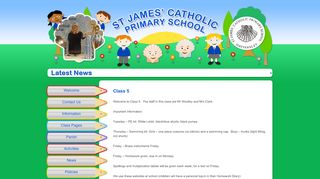 
                            8. Class 5 | St James Catholic Primary School, Hyde