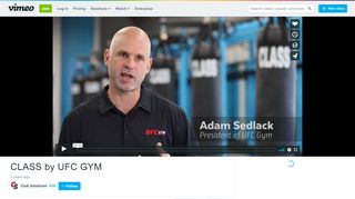 
                            10. CLASS by UFC GYM on Vimeo