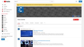 
                            7. Class Central - YouTube