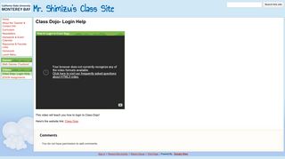 
                            10. Class Dojo- Login Help - Mr. Shimizu's Class Site - Google Sites