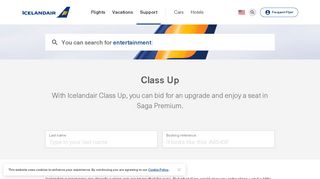 
                            11. Class Up | Icelandair