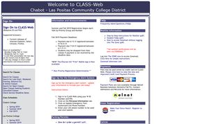 
                            5. CLASS-Web - Chabot-Las Positas Community College ...