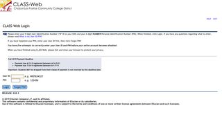 
                            3. CLASS-Web Login [PROD] - Chabot-Las Positas ...