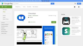 
                            8. ClassApp – Apps no Google Play