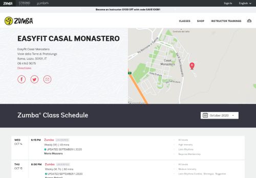 
                            12. Classes at Easyfit Casal Monastero - Zumba Fitness