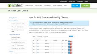 
                            7. Classes - Maths Buddy