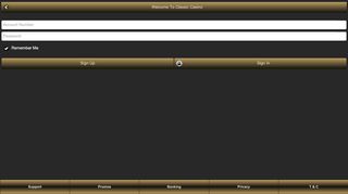 
                            7. Classic Casino Mobile Login
