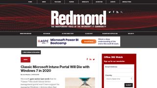 
                            9. Classic Microsoft Intune Portal Will Die with Windows 7 in 2020 ...