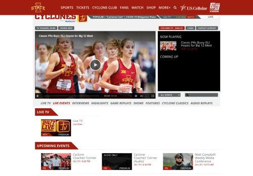 
                            6. ClassicPRs Buoy ISU Hopes at Big 12 Meet - Iowa State University ...