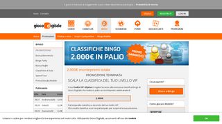 
                            12. Classifica Bingo - Gioco Digitale