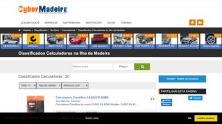 
                            3. Classificados Calculadoras na Ilha da Madeira Cyber Madeira