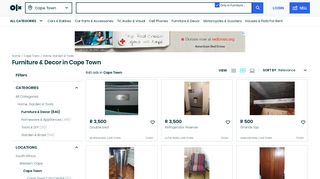 
                            12. Classified ads for Furniture & Decor in Cape Town | OLX South Africa