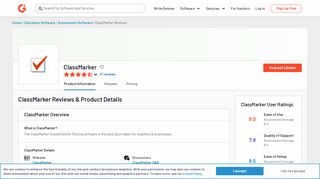 
                            3. ClassMarker Reviews 2019 | G2 Crowd